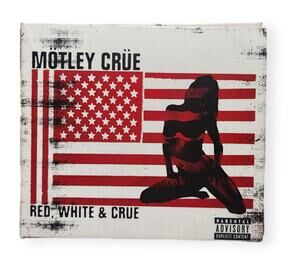 Motley Crue Red, White, & Crue Tested 2 Disc Cd Set 2004 Pre-owned